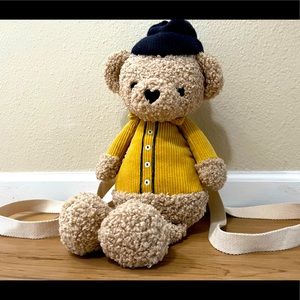 Zara Teddy bear small backpack. Super cute